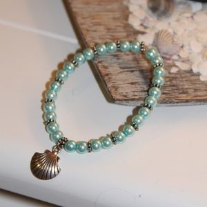 Sea Shell Charm Bracelet